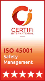 ISO 45001 certified