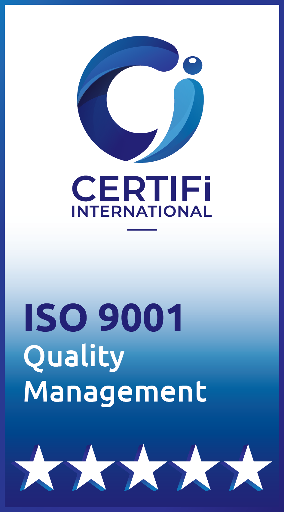 ISO 9001 certified